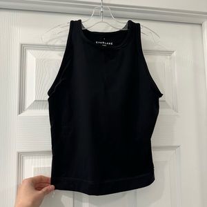 Everlane Black Cropped Exercise Top S